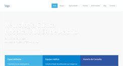 Desktop Screenshot of neurologiaclinica.es